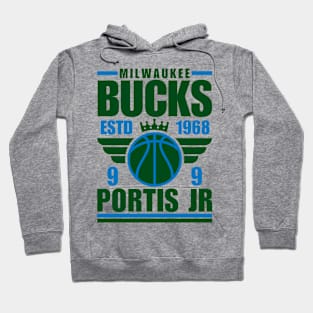 Milwaukee Bucks Portis Jr 9 Retro Hoodie